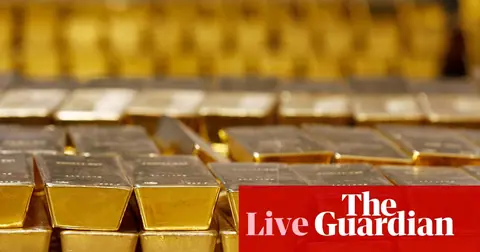 Gold and bitcoin surge after US bond market selloff; UK economy on ‘firmer footing’ - as it happened