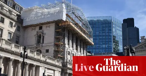 Cooling UK labour market ‘questions need’ for Bank of England rate hikes; grocery inflation slows to two-year low – as it happened