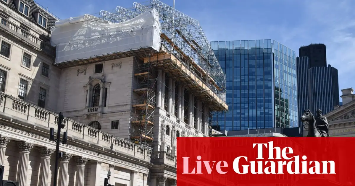 Cooling UK labour market ‘questions need’ for Bank of England rate hikes; grocery inflation slows to two-year low – as it happened