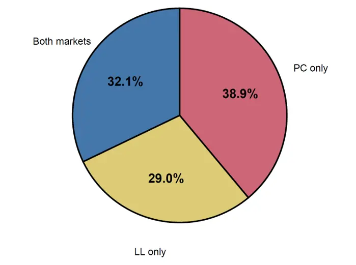 Figure 5. Distribution of Borrowers by their Debt Profile, as of the End of 2025. See accessible link for data.