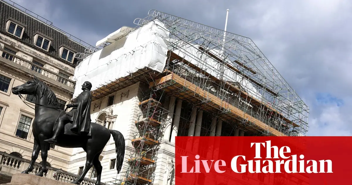 UK government borrowing costs fall as Bank of England outlines new bond-selling plan – as it happened