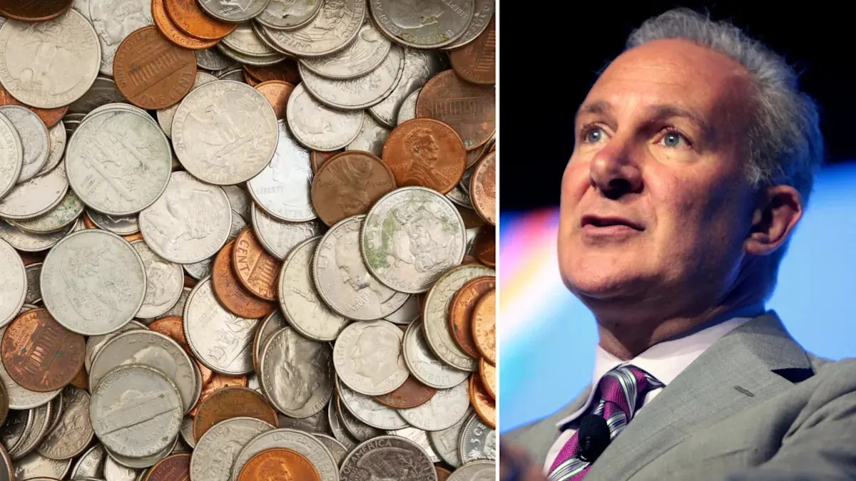 Peter Schiff says the 7.76 cents of metal inside every nickel makes it a better bet than U.S. Treasuries