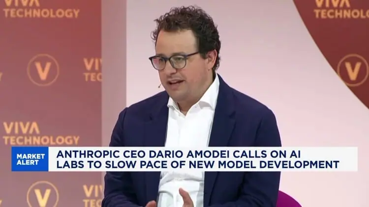 Anthropic's Dario Amodei calls for slower pace of AI development