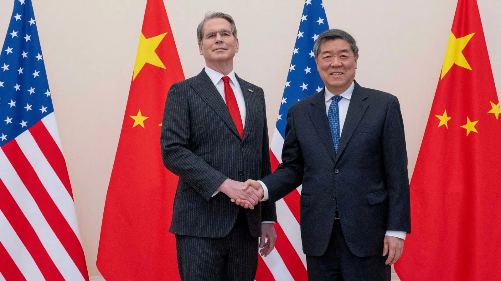 Bessent calls meeting with China Vice Premier He Lifeng 'successful' ahead of Trump-Xi summit