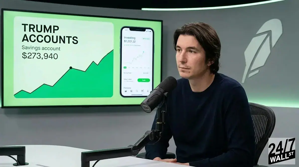 Robinhood’s Vlad Tenev: Trump Accounts Could Become “The Biggest Element of Long-Term Saving and Investing in This Country Within Possibly Even a Decade”