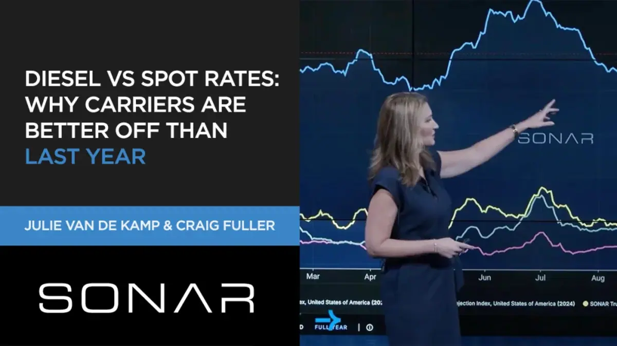 Diesel vs Spot Rates: Why Carriers Are Better Off Than Last Year