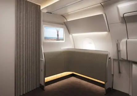 Inflight wellbeing zones