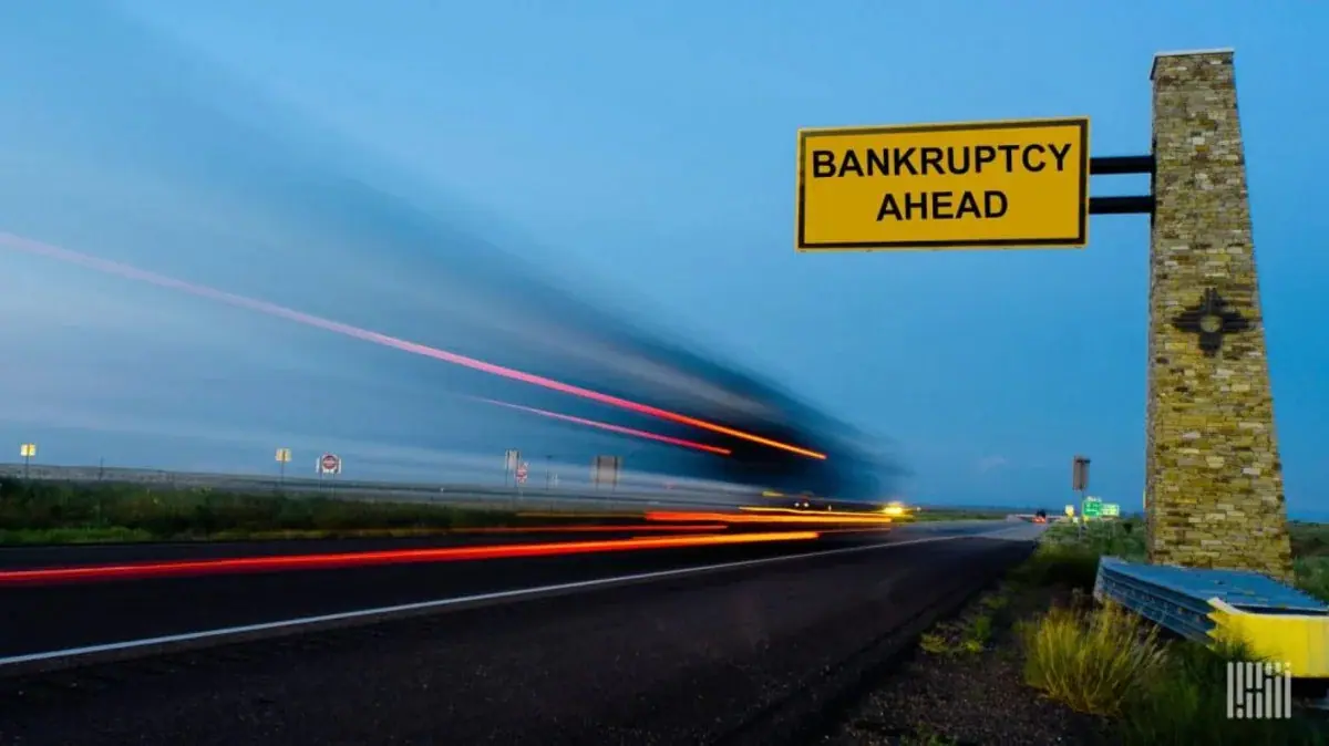16 trucking companies hit bankruptcy court in less than a month