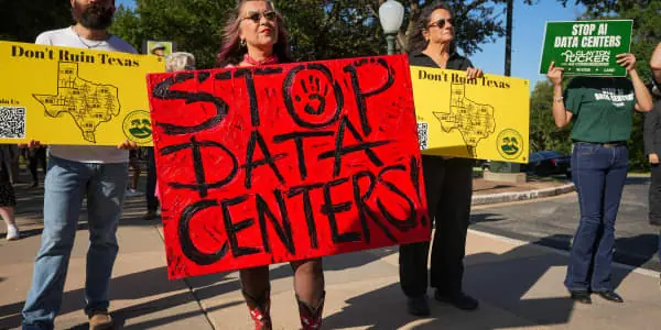 Texas turning blue may hinge on Democrats harnessing data center opposition