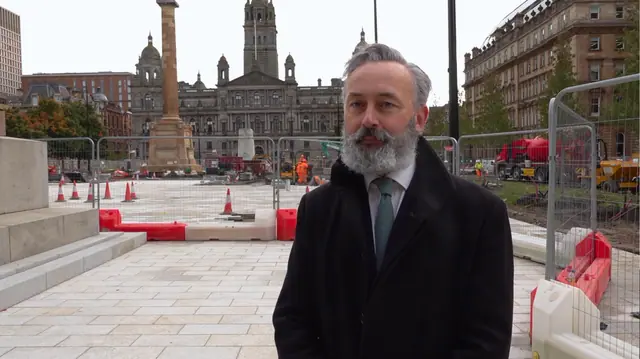 Colin Edgar, Director of Communication and Governance at Glasgow City Council (Craig Meighan/PA)
