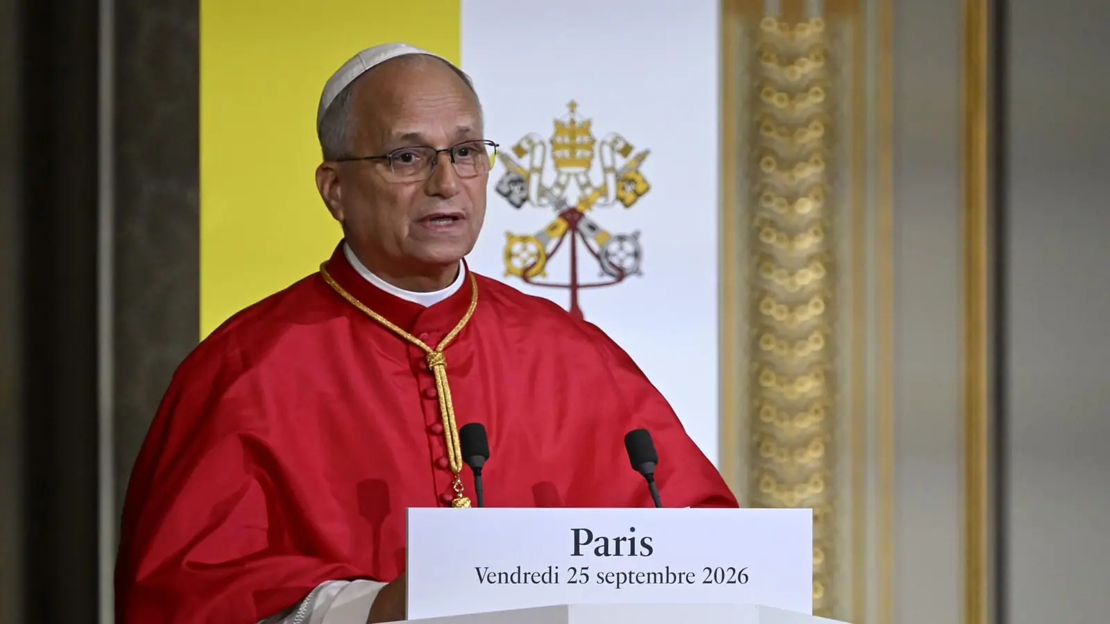 Pope Leo warns in France that AI is creating 'paradise of machines'