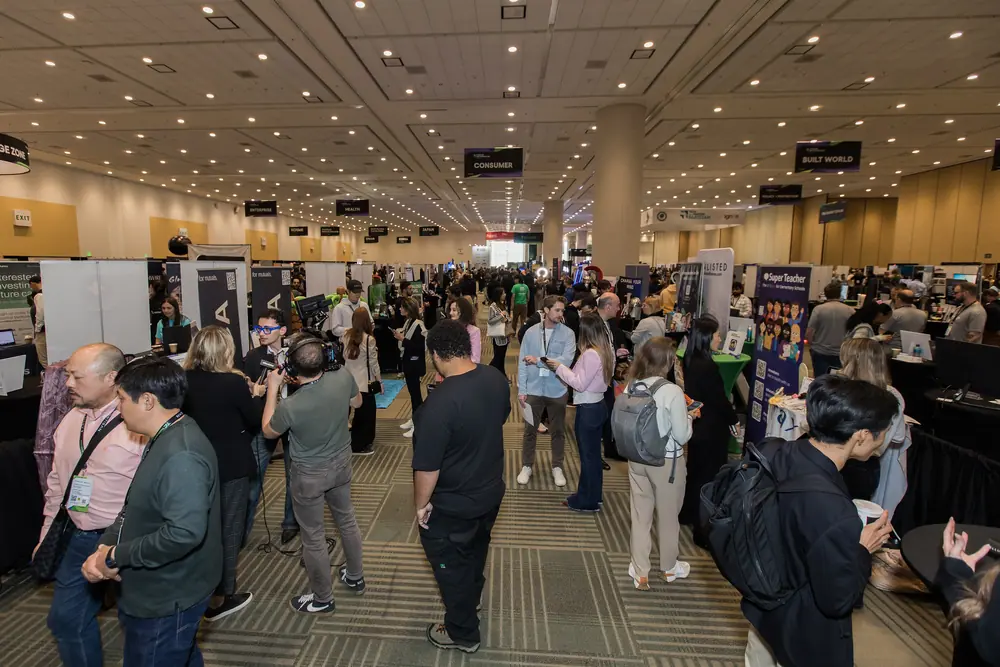 Expo Hall at TechCrunch Disrupt 2025 in San Francisco