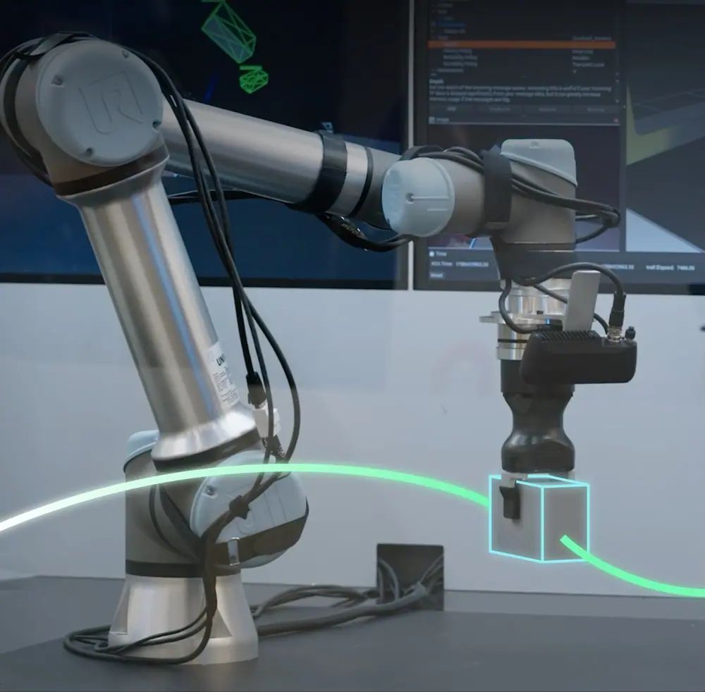 Intrinsic uses FoundationPose to perform seamless object perception in its Open Machine Tending Solution.