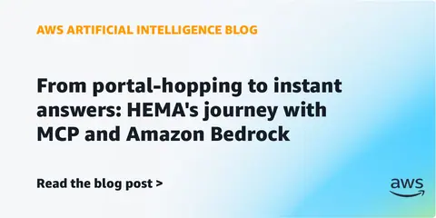 From portal-hopping to instant answers: HEMA’s journey with MCP and Amazon Bedrock