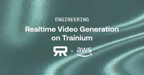 A kernel-centric path to real-time video generation on Trainium