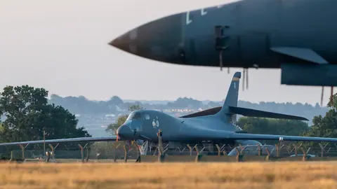 Trump says men arrested at UK air base used by U.S. forces were looking to do 'big damage'