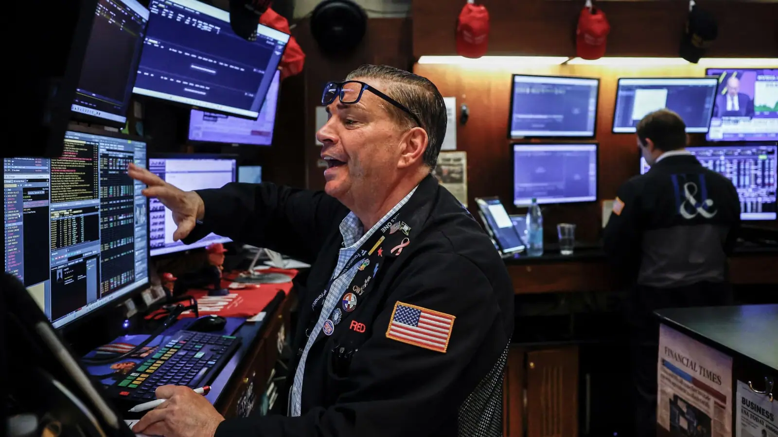 Stock futures slip after winning week on Wall Street: Live updates