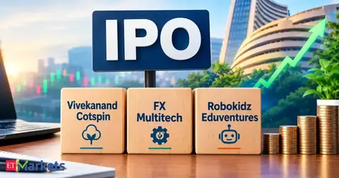 Three SME IPOs set to list today: Robokidz, FX Multitech, Vivekanand Cotspin in focus