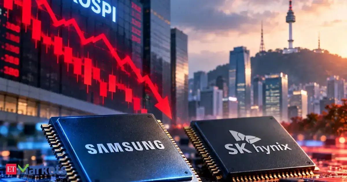 Global Market: KOSPI drops over 2% as Samsung, SK Hynix slide on yield concerns