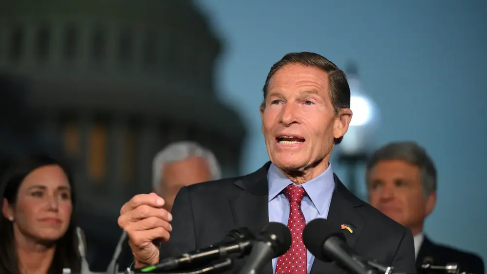 Sen. Richard Blumenthal, the lead Dem on the Permanent Subcommittee on Intelligence. (Roberto Schmidt/Getty Images)