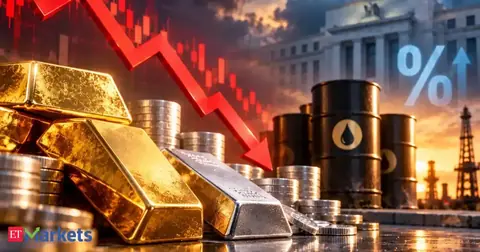 Gold prices dip Rs 4,300/10g in 2 days; silver falls Rs 8,800/kg as traders expect US Fed to hike rates again. Buy, sell or hold?