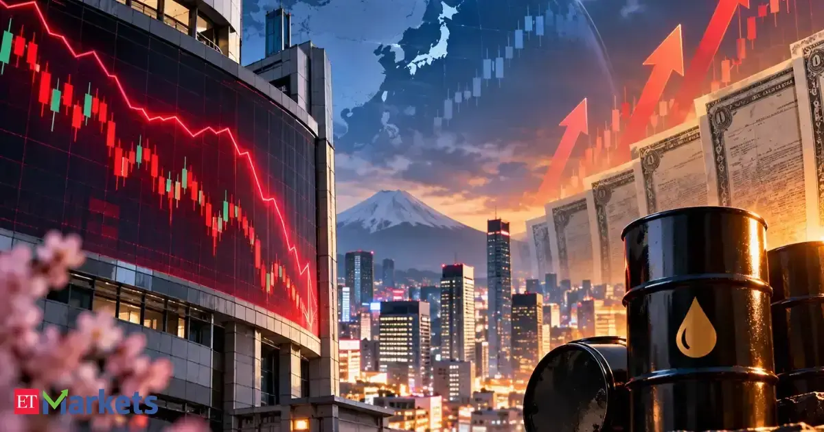 Global Market: Nikkei falls as oil surge, global bond selloff rattle markets