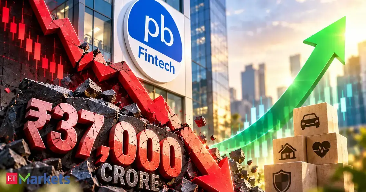 PB Fintech shares suffer Rs 37,000 crore shock in 4 days but Jefferies, Bernstein see up to 100% upside