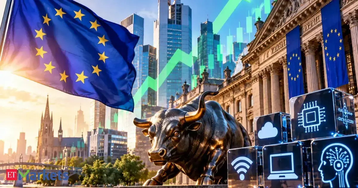 Global Market: European stocks edge higher, tech shares lead gains