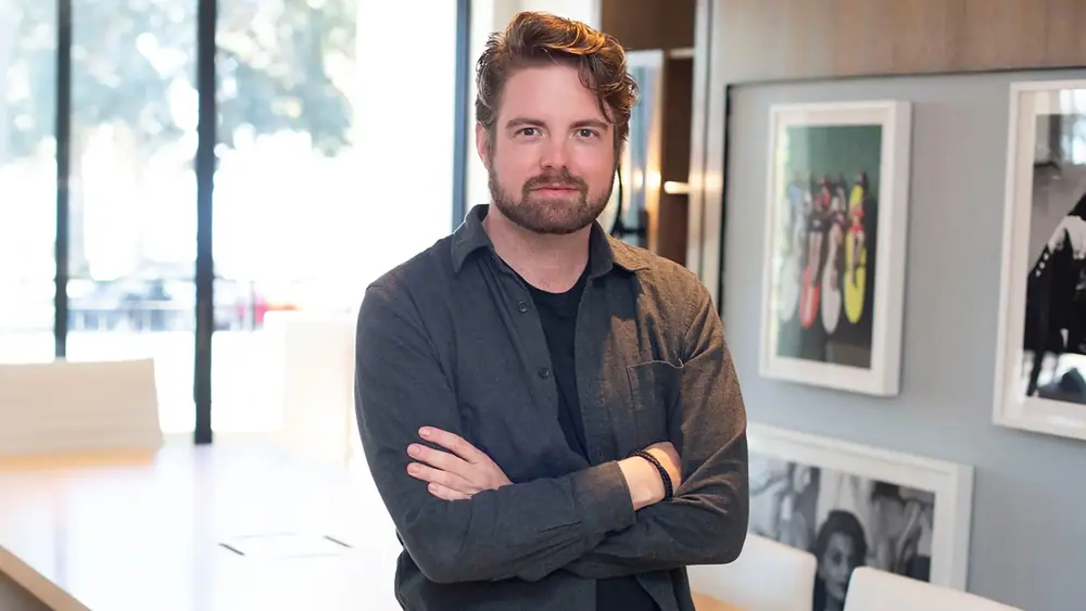 Blockchain.com founder and CEO Peter Smith (Blockchain.com, modified by CoinDesk)