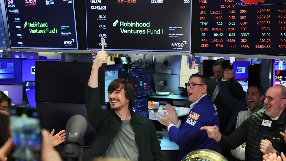 Robinhood CEO Vlad Tenev. (Getty Images)
