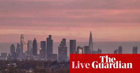 UK economy ‘slightly larger’ than previously thought after Q2 growth revised up; Greggs proposes 740 job cuts – business live