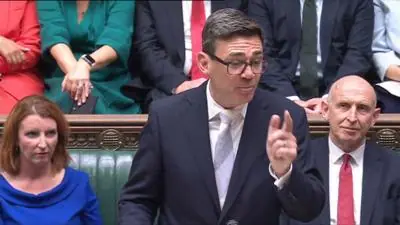 Andy Burnham speaking in Commons