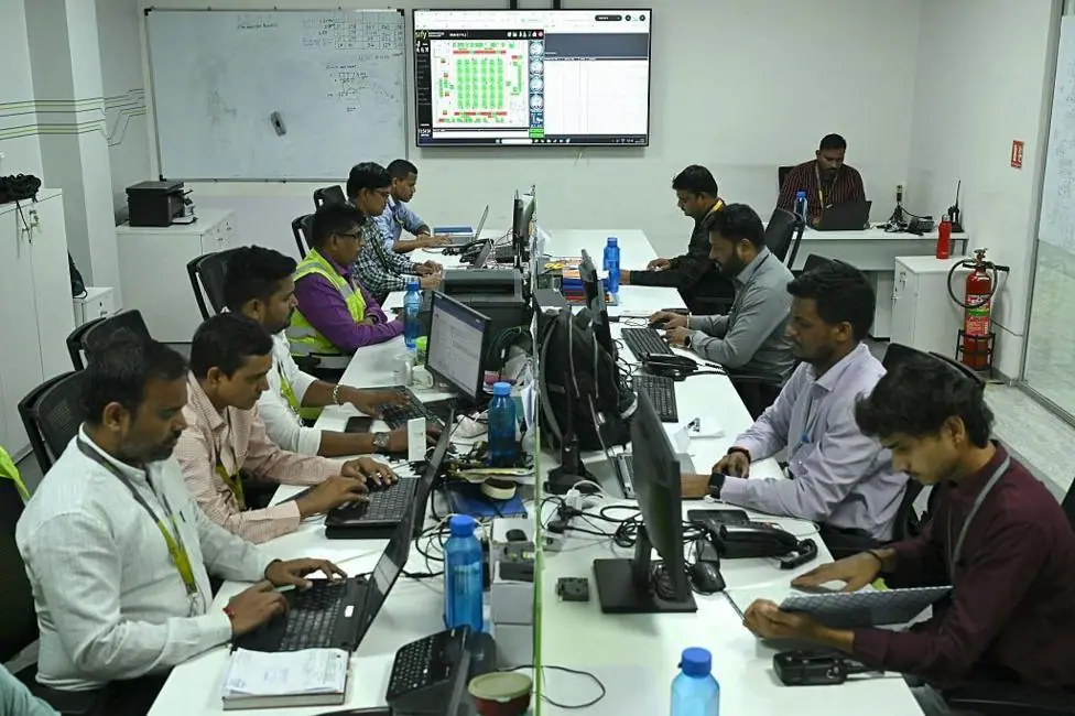 At a bustling factory in western India, technicians work around the clock to turn glass into hair-thin fibre-optic strands destined for data centres powering the global artificial intelligence boom.