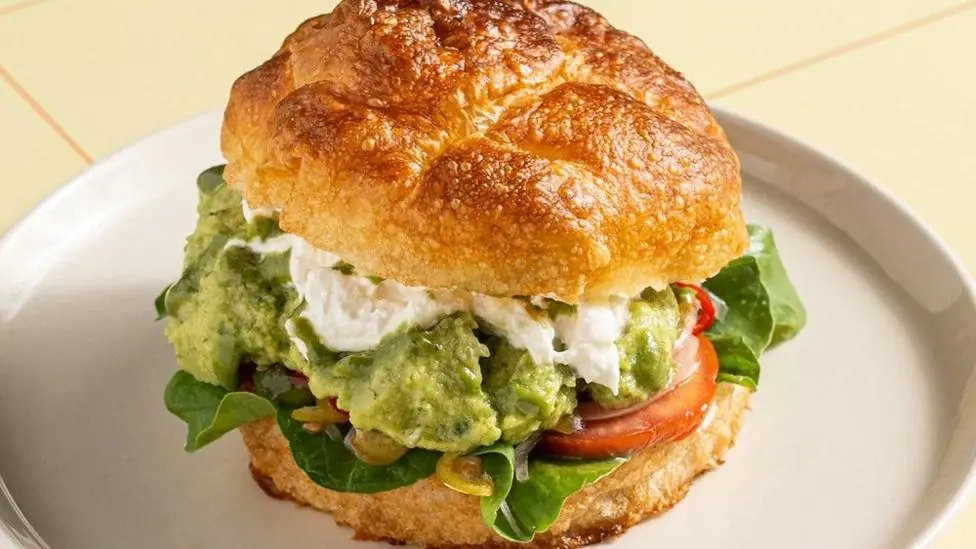 The Avo Snob sandwich at Veronica's restaurant.