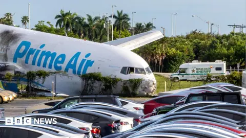 Investigators begin work on why cargo plane overran Miami runway
