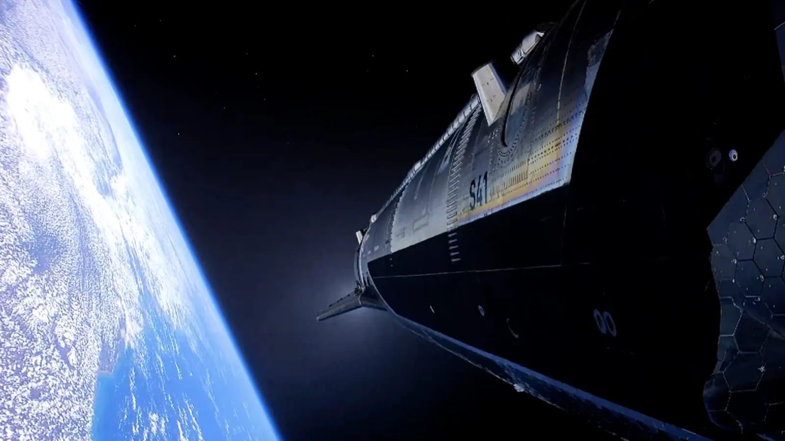 SpaceX launches its massive Starship rocket into orbit for the first time