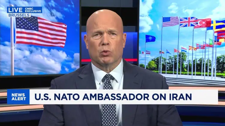Russia is trying to 'lash out' after battlefield setbacks, U.S. NATO envoy says