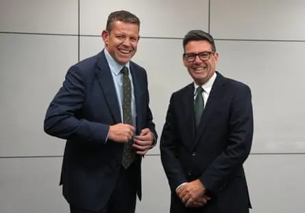 Andy Burnham meets Rhun ap Iorwerth for bilateral talks in Glasgow, 23 July 2026.