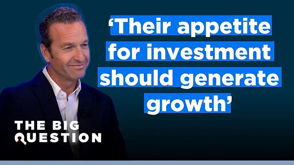 Gareth Wilson, Executive Vice-President at Capgemini, on The Big Question