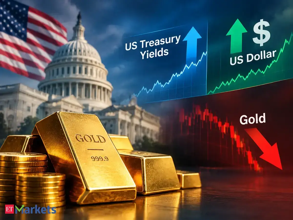 How rising US bond yields and dollar recovery is weighing on gold