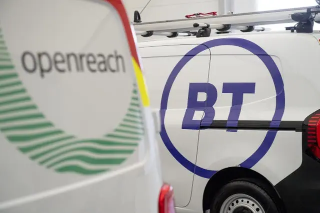 BT said TalkTalk customers will remain as such and ‘do not need to do anything differently’ (BT/PA)