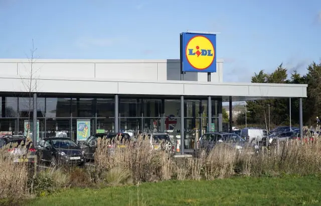 Lidl has more than 1,000 stores in the UK (Andrew Matthews/PA)