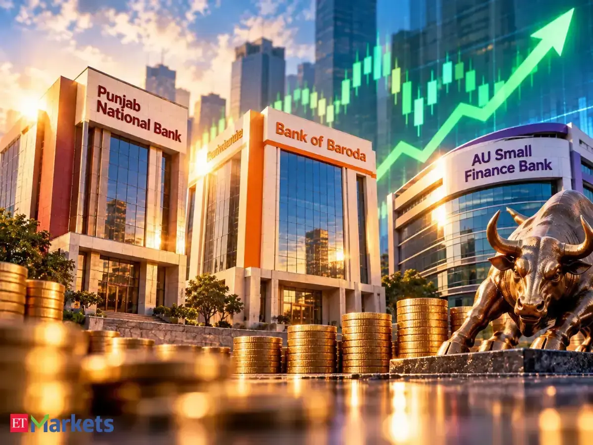 Q2 business update impact: PNB, Bank of Baroda, AU Small Finance Bank shares jump up to 4%. What lies ahead?