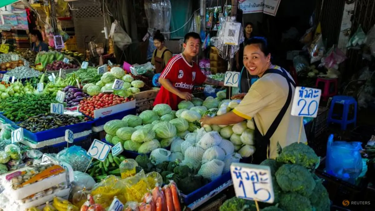 Thai September headline CPI rises 2.82% on year, below forecast