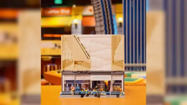 Smallest Primark in the world created in Lego model of Birmingham