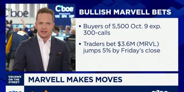 Options Action: Marvell makes moves