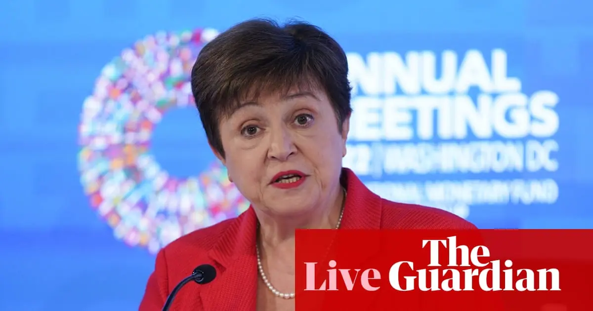 IMF chief warns energy shock, public debt and AI boom threaten global growth – business live
