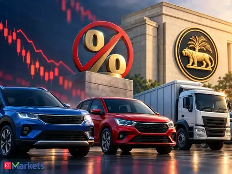 Tata Motors PV, Maruti Suzuki, Ashok Leyland, auto stocks drop up to 3% as RBI signals rate cuts are ‘off the table’