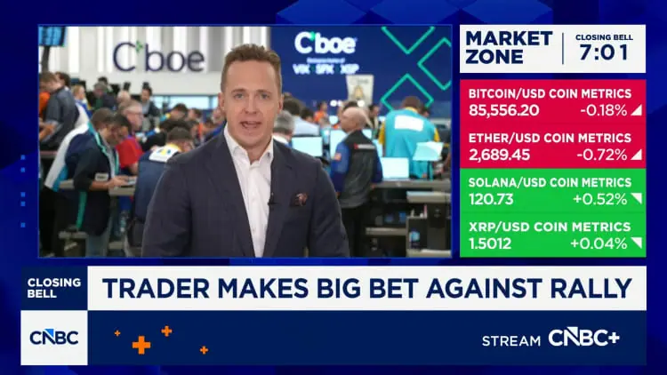 Options Action: Trader makes big bet against rally