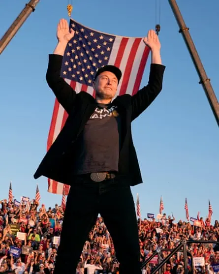 A still from Alex Gibney’s Musk.